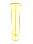 EM460-1800-Yellow Bennelong Tree Guard - 1800mm T 4 Pales, Powdercoated.jpg
